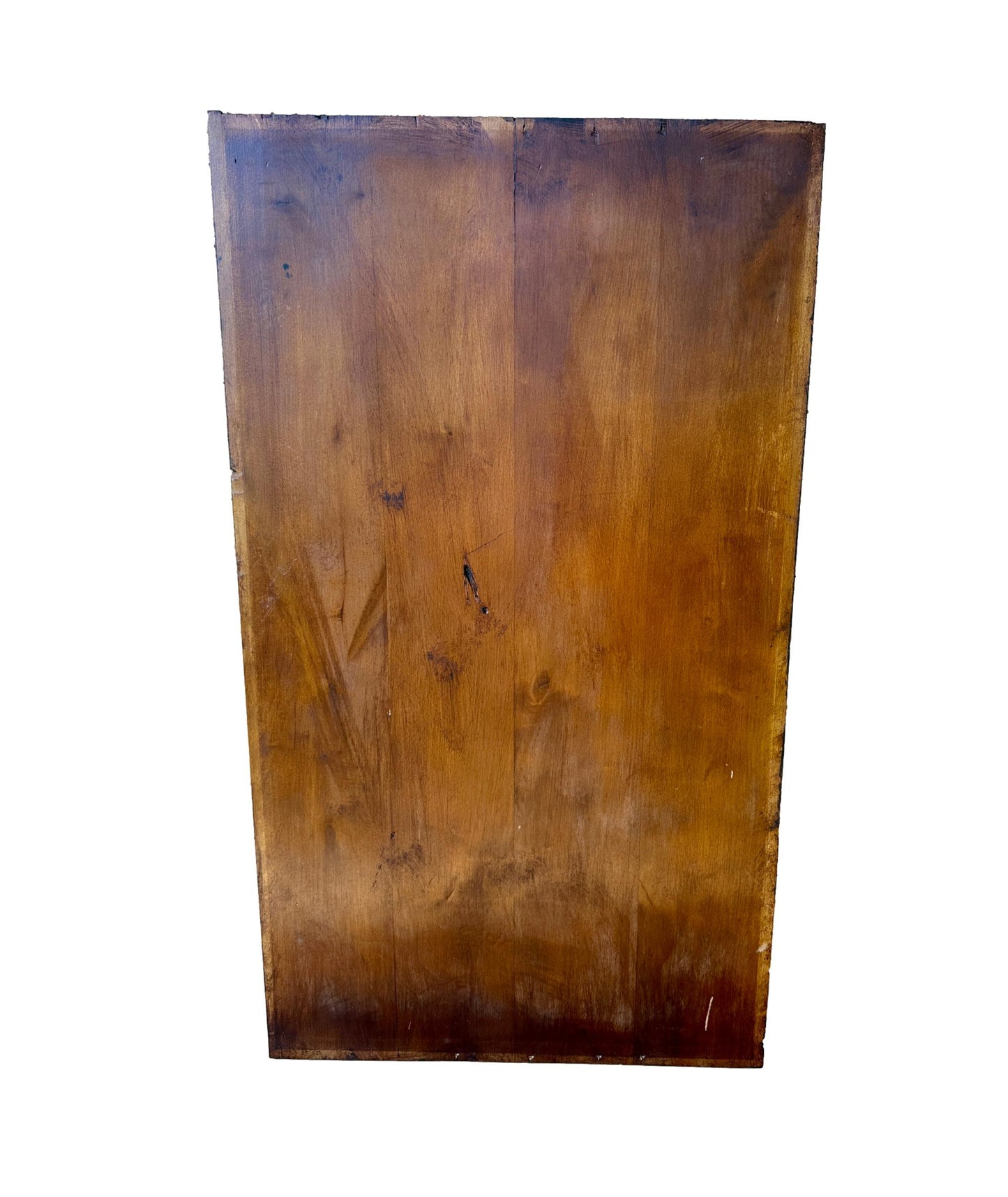 French Antique Deep Carved Wood Wall Panel of Three Orientalist Men