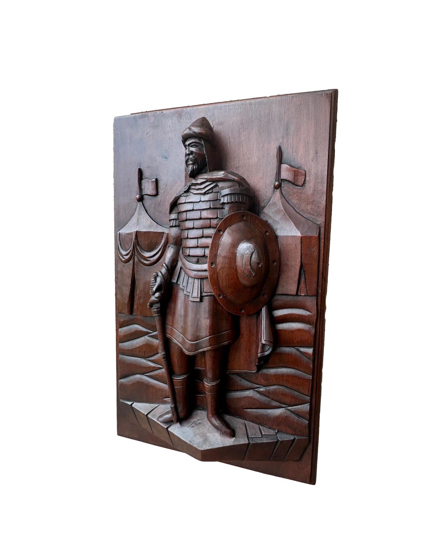 Antique carved wood