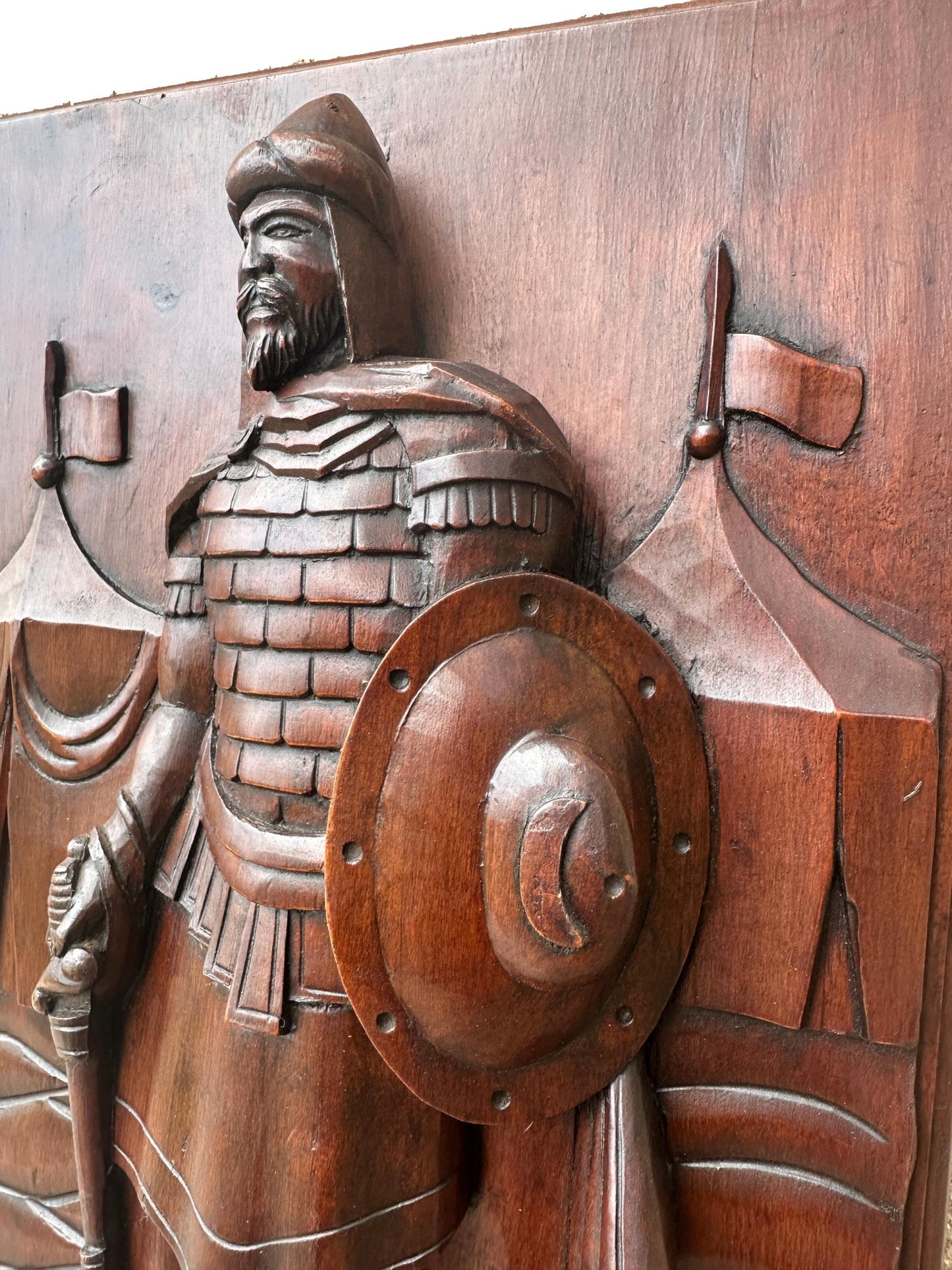 Medieval castle decoration