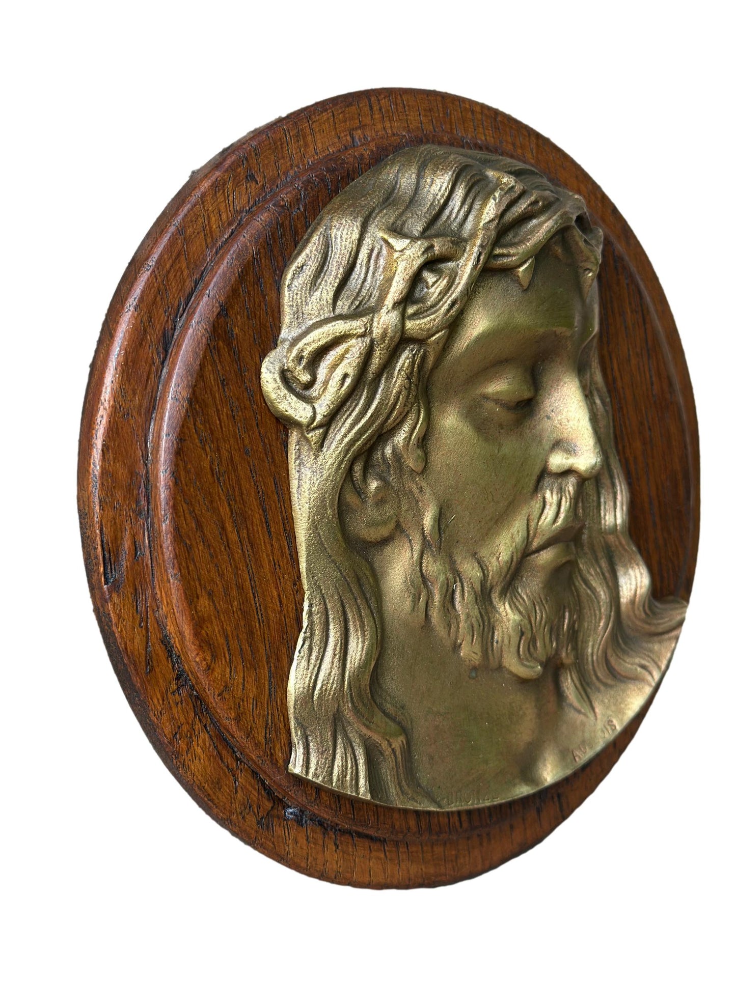 In-Context View – Elegant wall decor adding a spiritual and historical touch to any interior.
