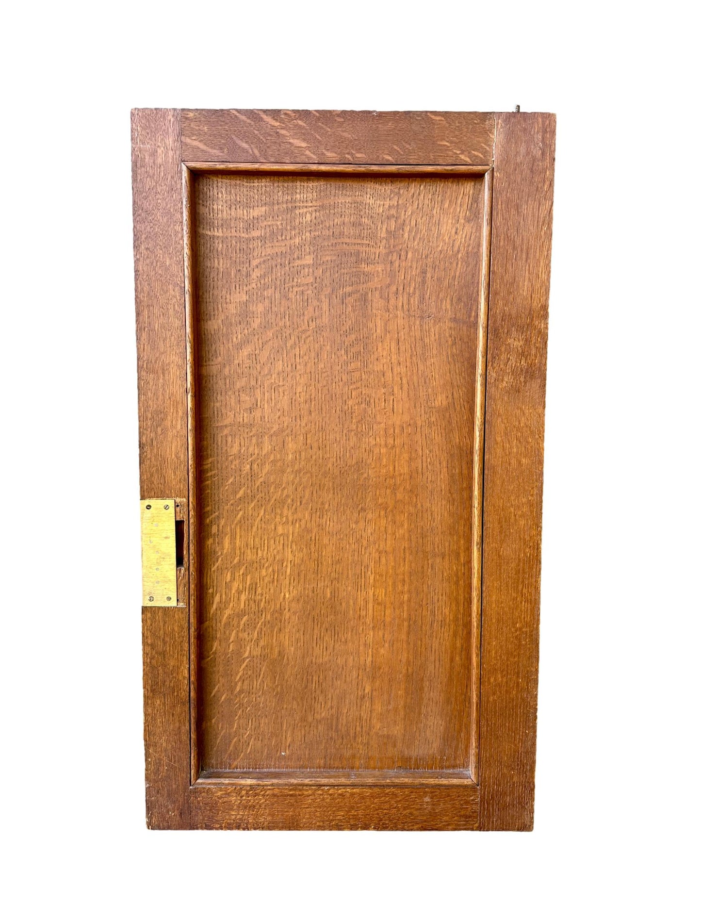 French antique carved oak wood door