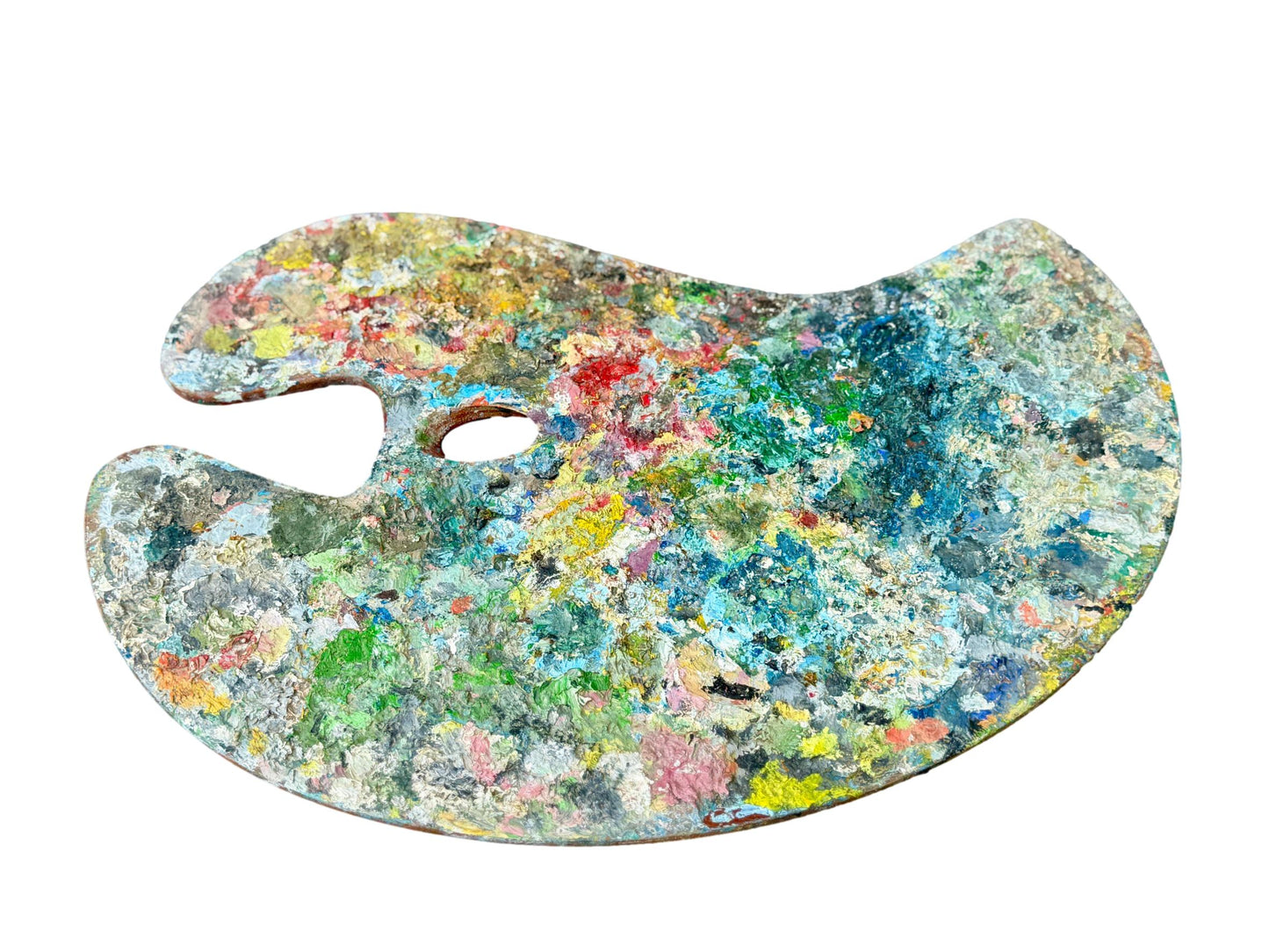 French Vintage Artist Palette, 1950s