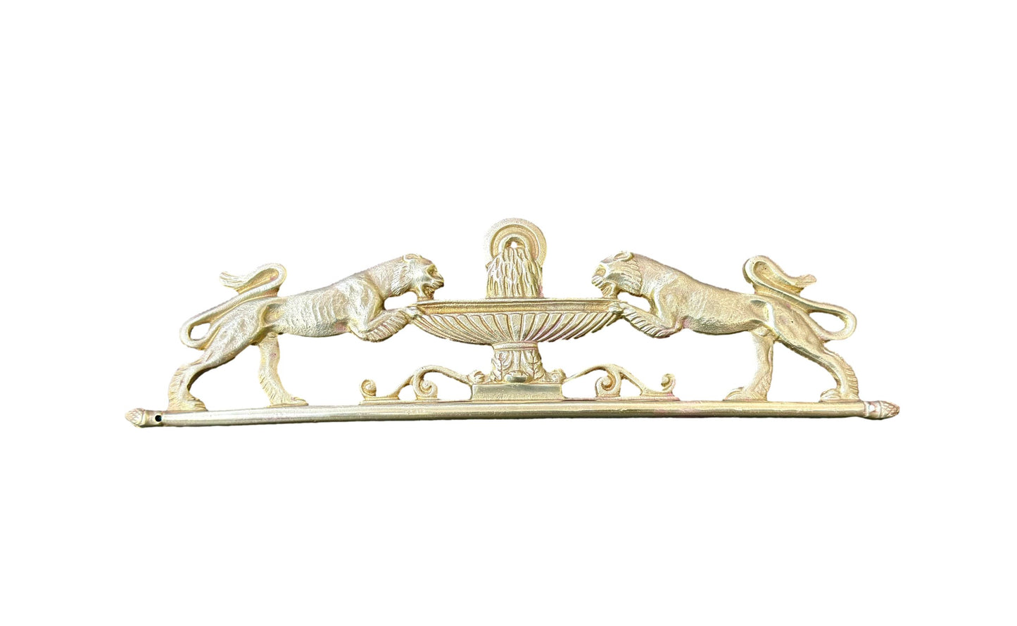 Antique Bronze Sculpture with Lionesses – Early 20th Century Art Deco