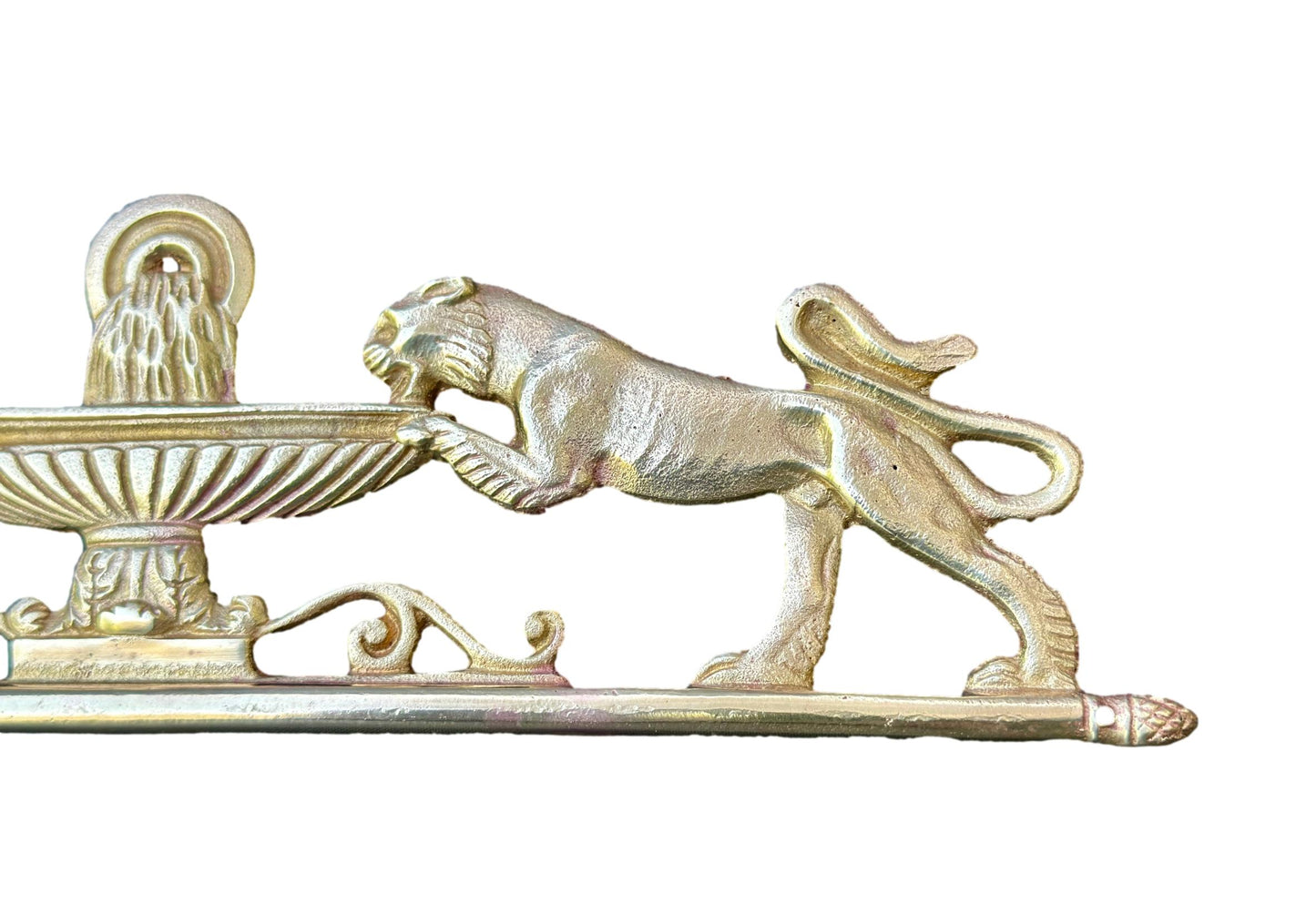 Antique Bronze Sculpture with Lionesses – Early 20th Century Art Deco