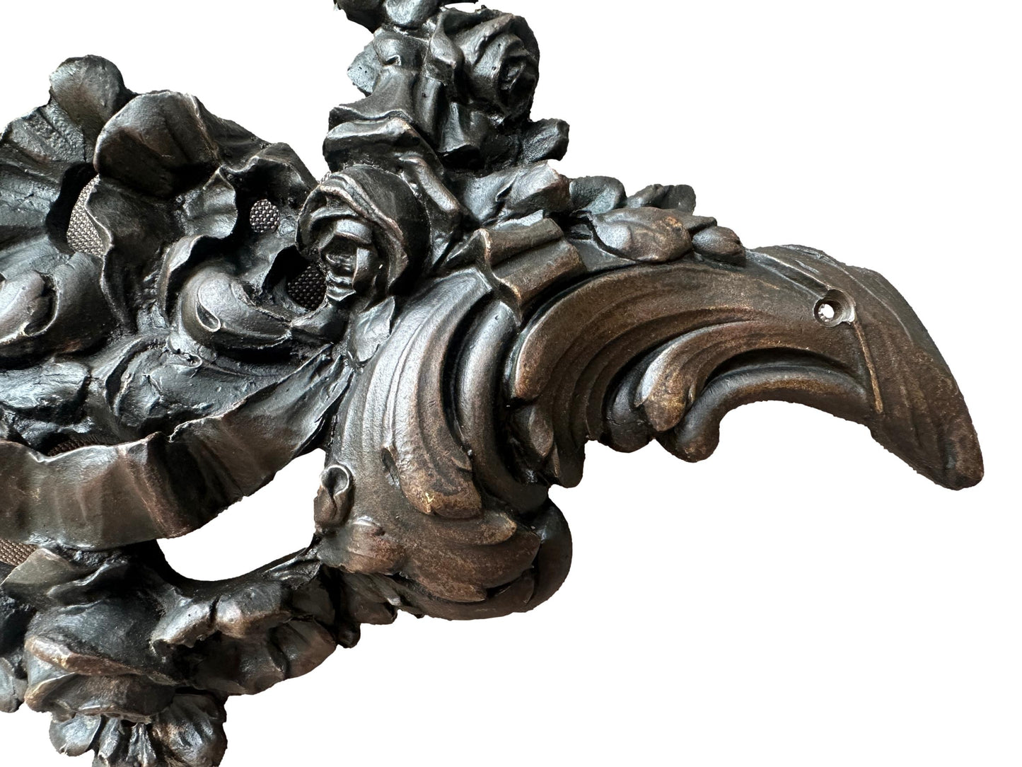 Decorative bronze ornamentation