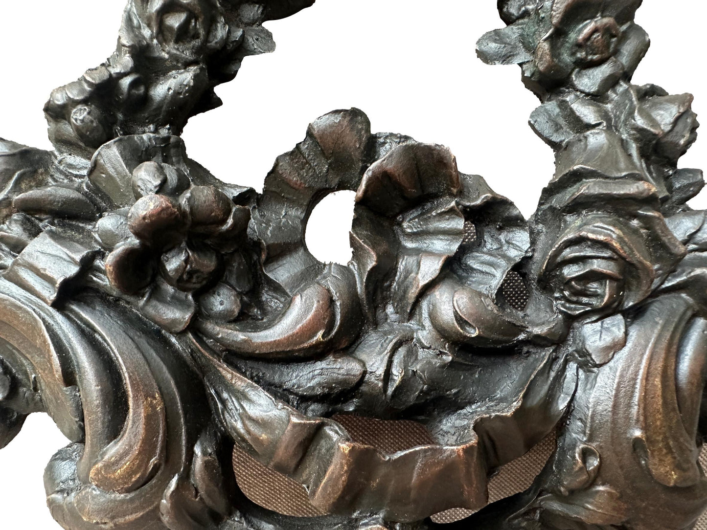 Decorative bronze ornamentation