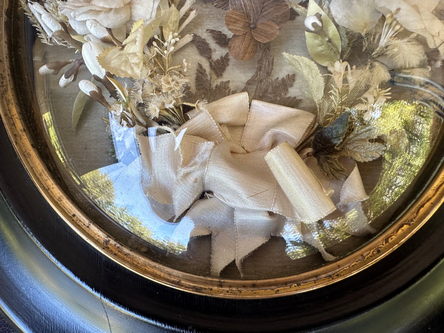 French Antique Napoleon 3 Wedding frame, 1880