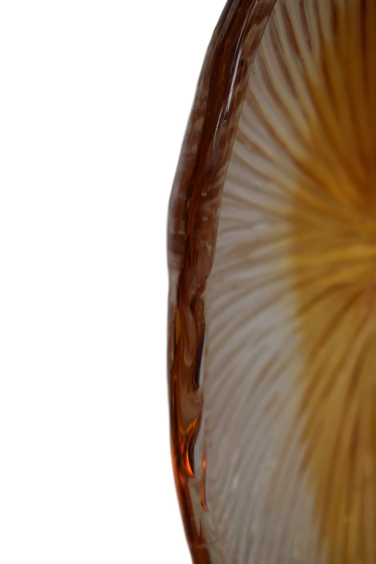 Large vintage Murano glass wall sconce with wrought iron frame – 1960s Italian mid-century lighting