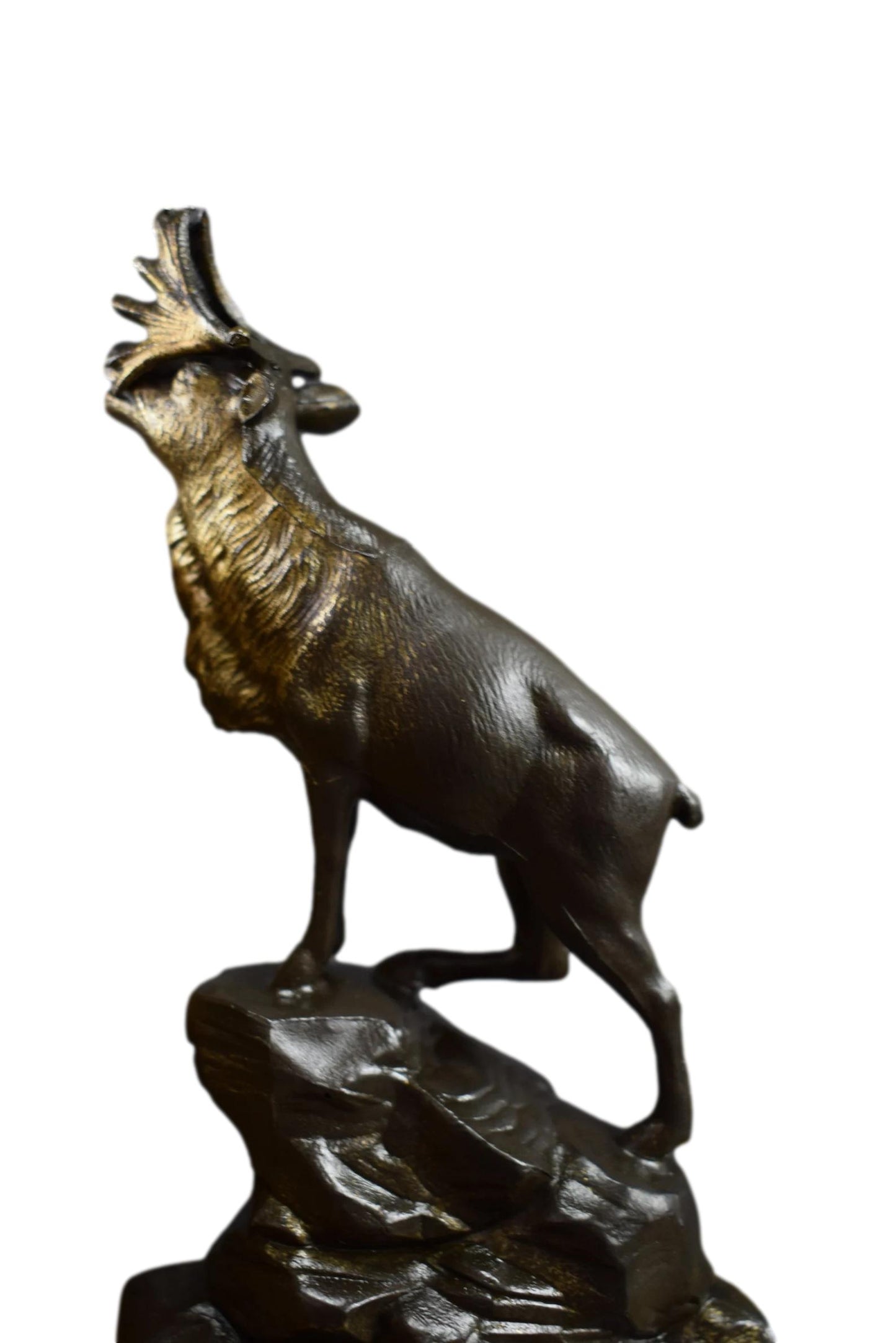 Art Deco Bookends Elks Signed