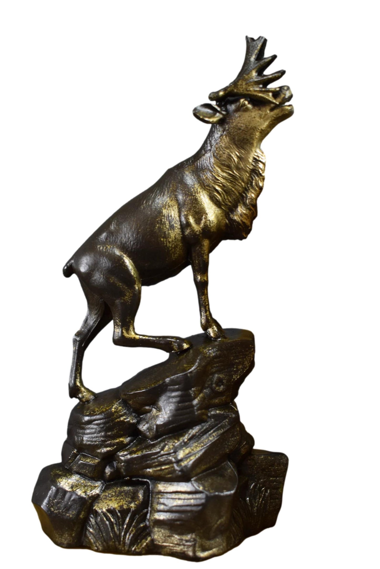 Art Deco Bookends Elks Signed