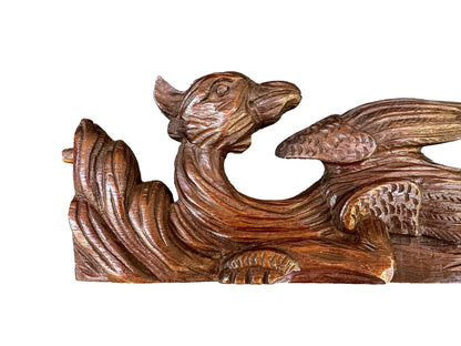 Architectural Pair Of Ornamental Furniture Wood