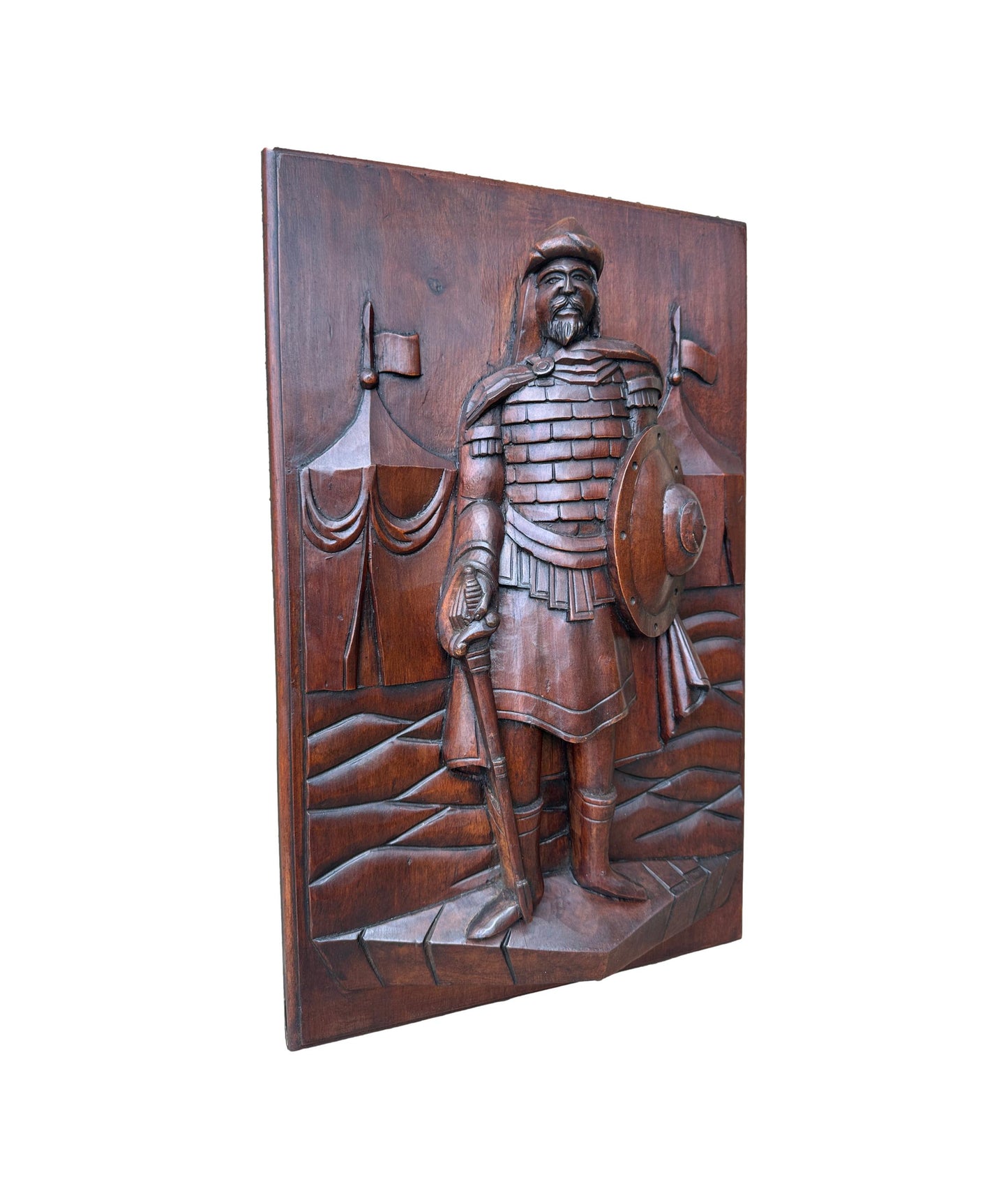 Antique carved wood