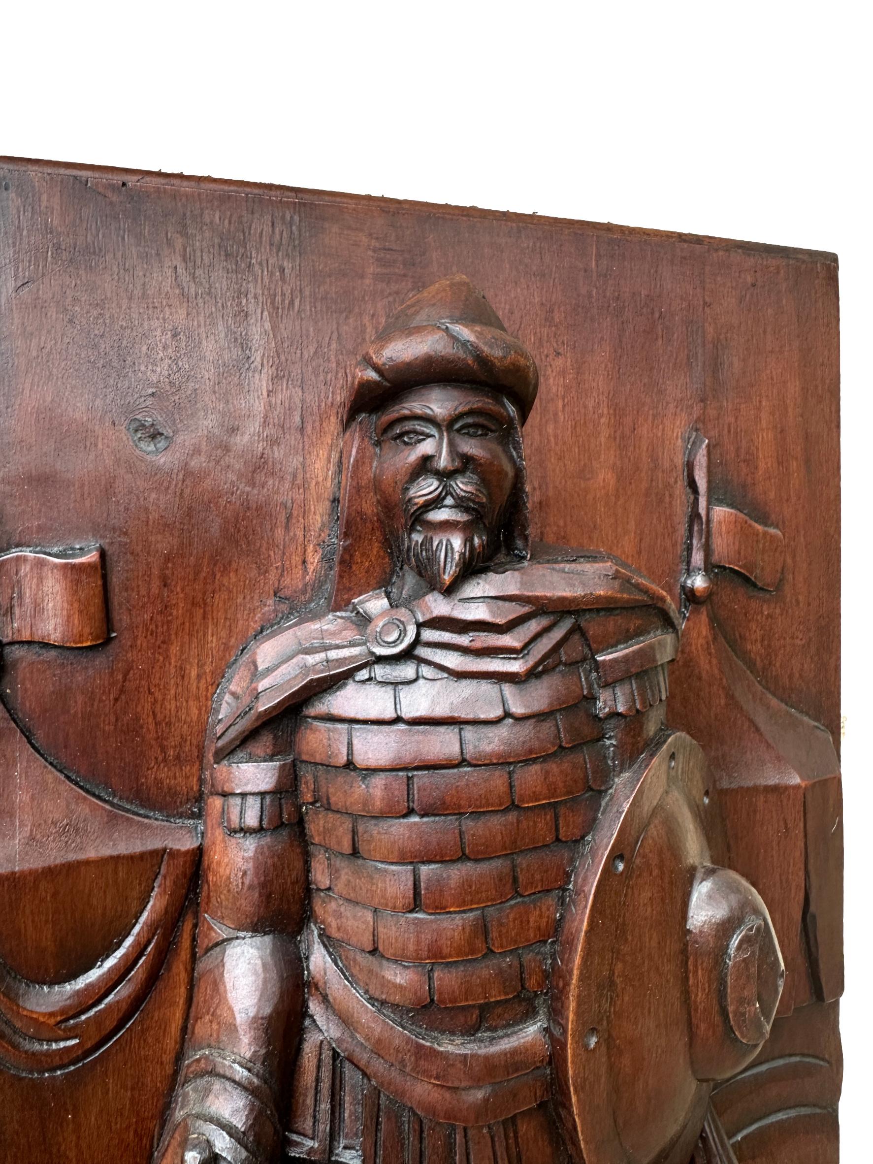 Medieval wood panel