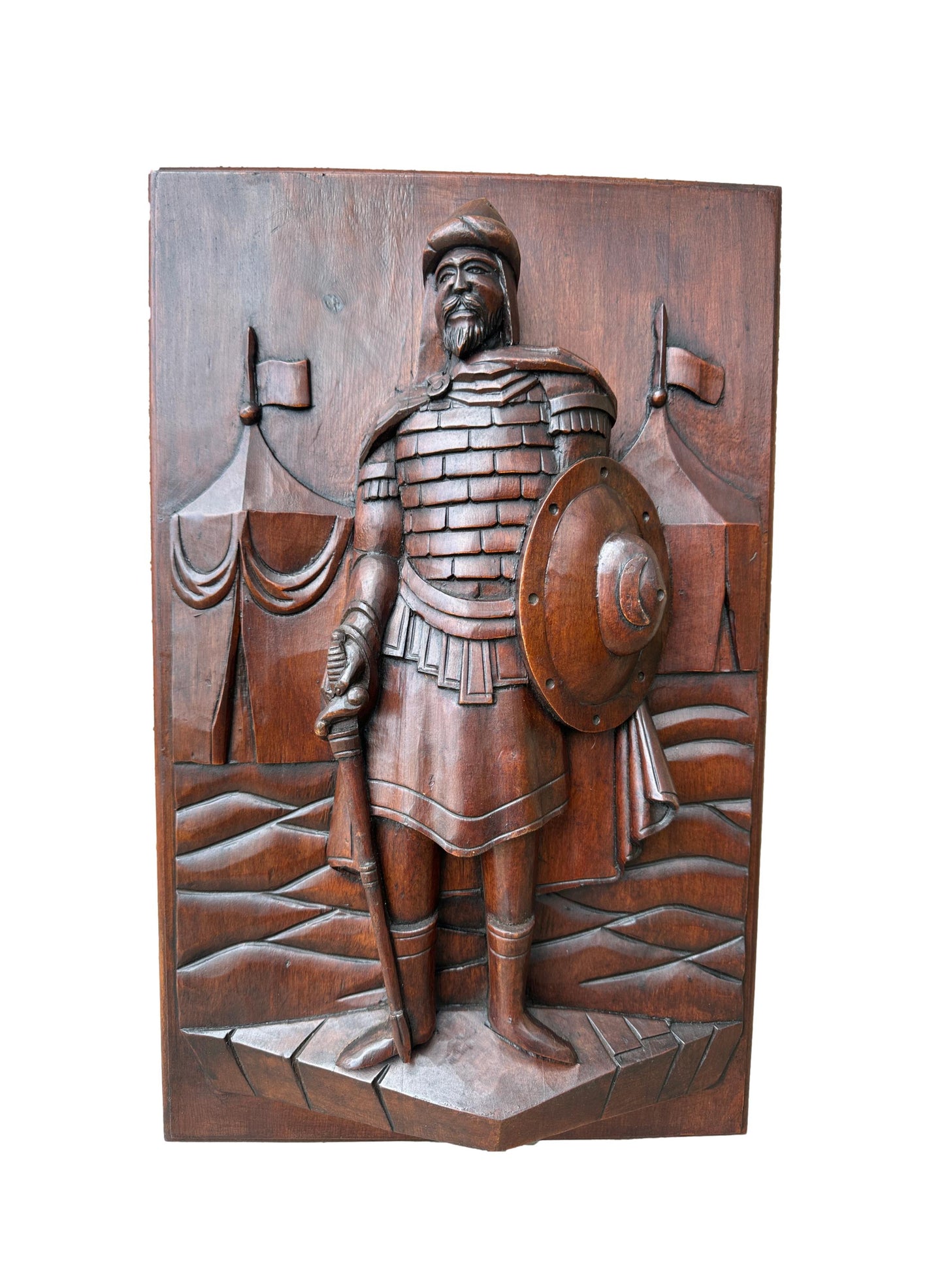 Medieval wood panel