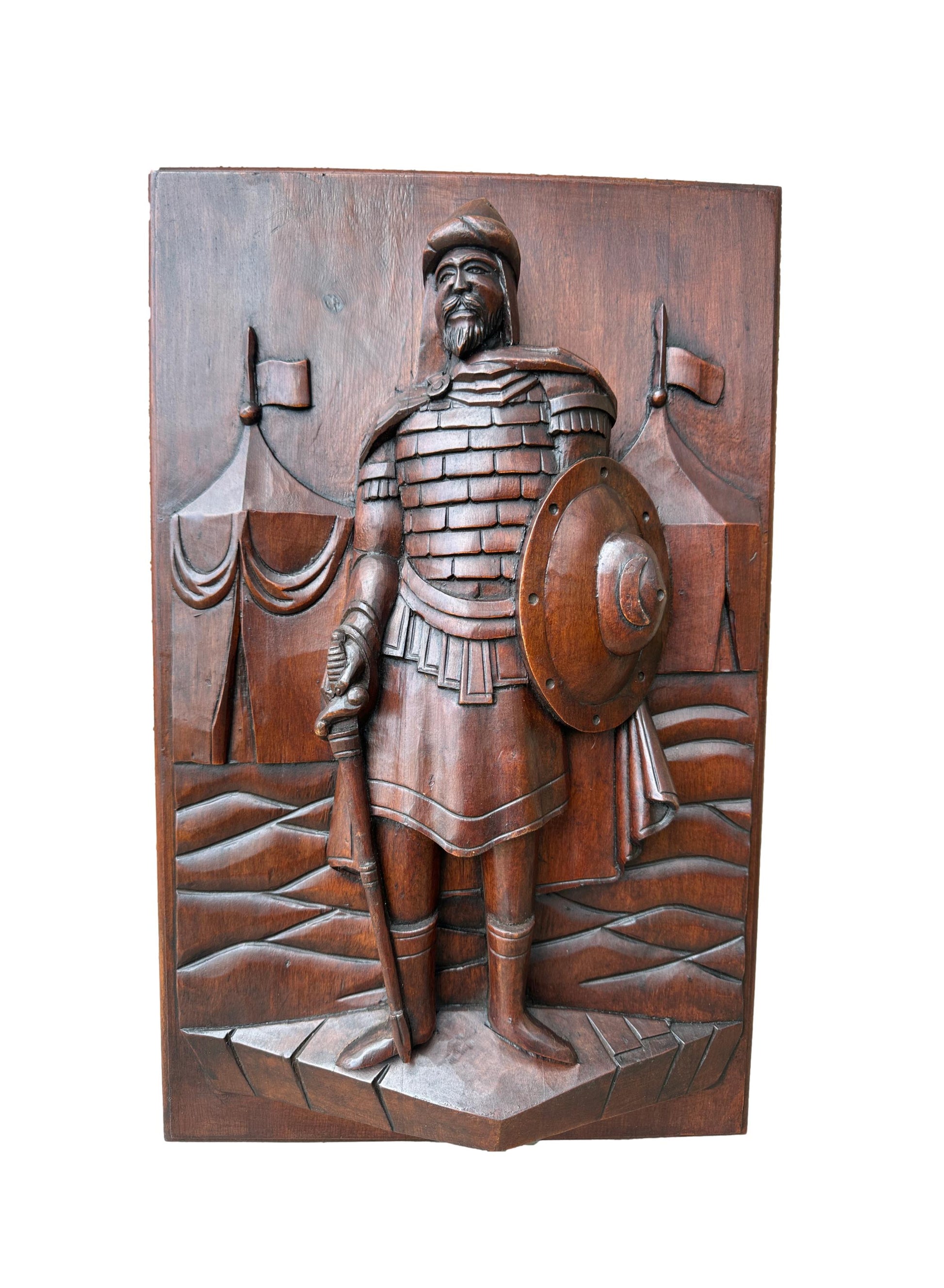 Medieval wood panel