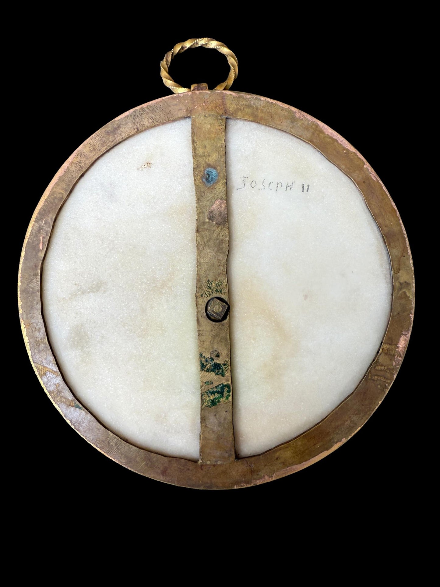 Rare Pair of Louis XVI Ormolu & Marble Medallions – Franz I & Maria Theresa, circa 1792