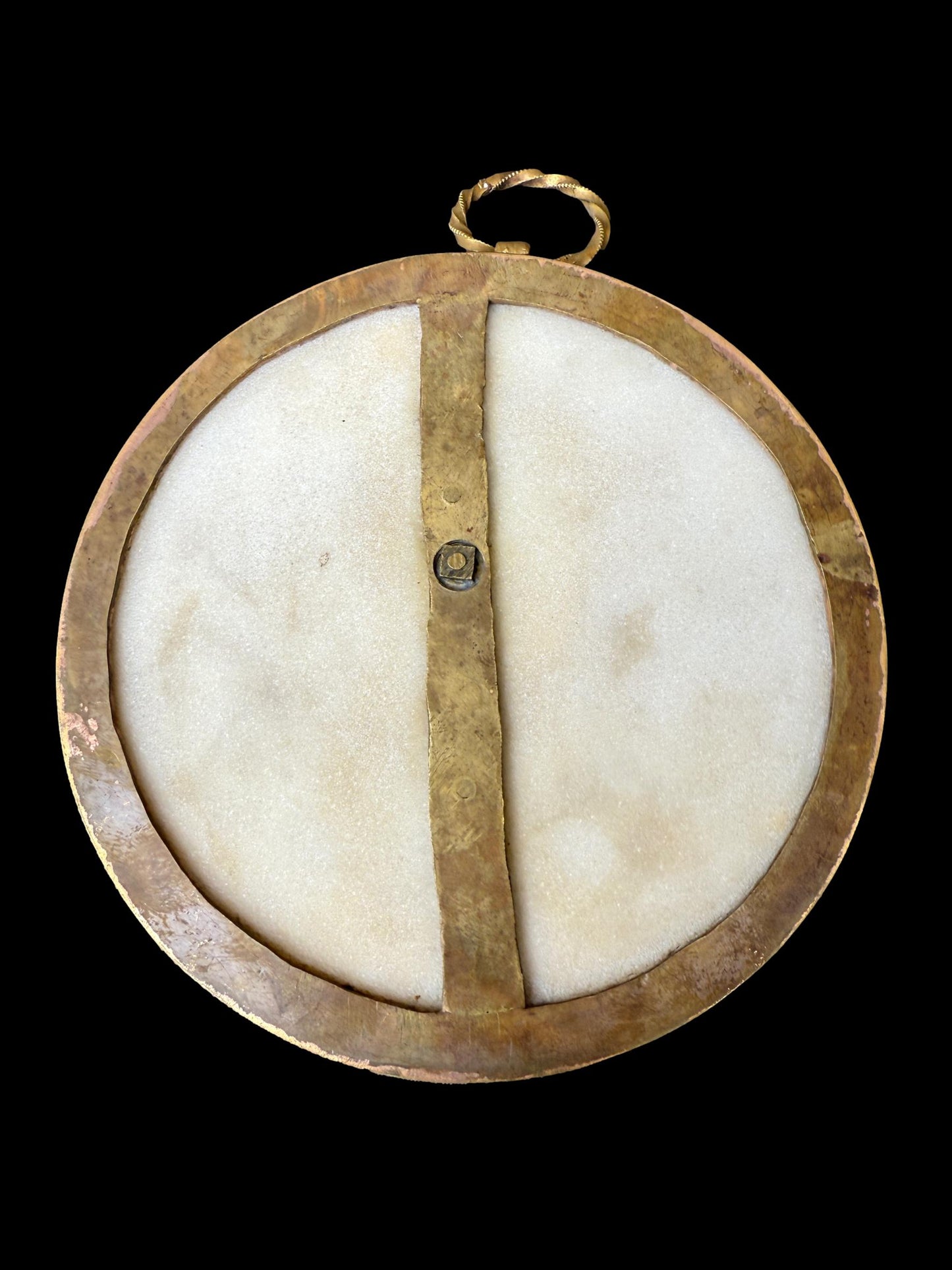 Rare Pair of Louis XVI Ormolu & Marble Medallions – Franz I & Maria Theresa, circa 1792