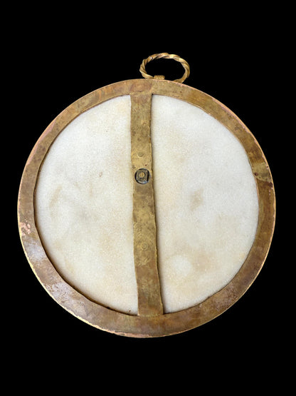 Rare Pair of Louis XVI Ormolu & Marble Medallions – Franz I & Maria Theresa, circa 1792