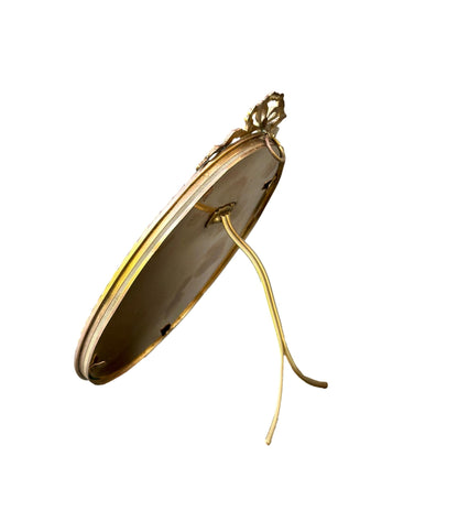 French Antique Brass and Gilt Bronze Photo Frame – Louis XVI Style – Early 1900s