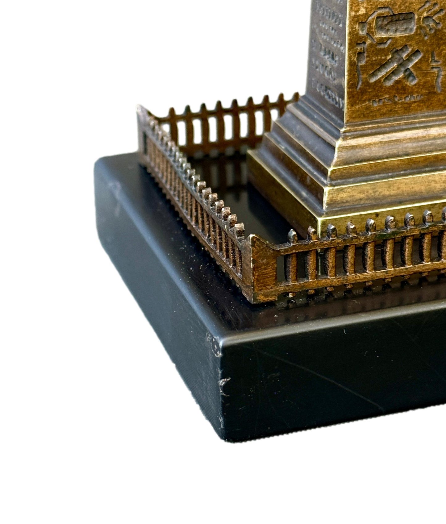 19th Century Bronze Louxor Obelisk - Paris