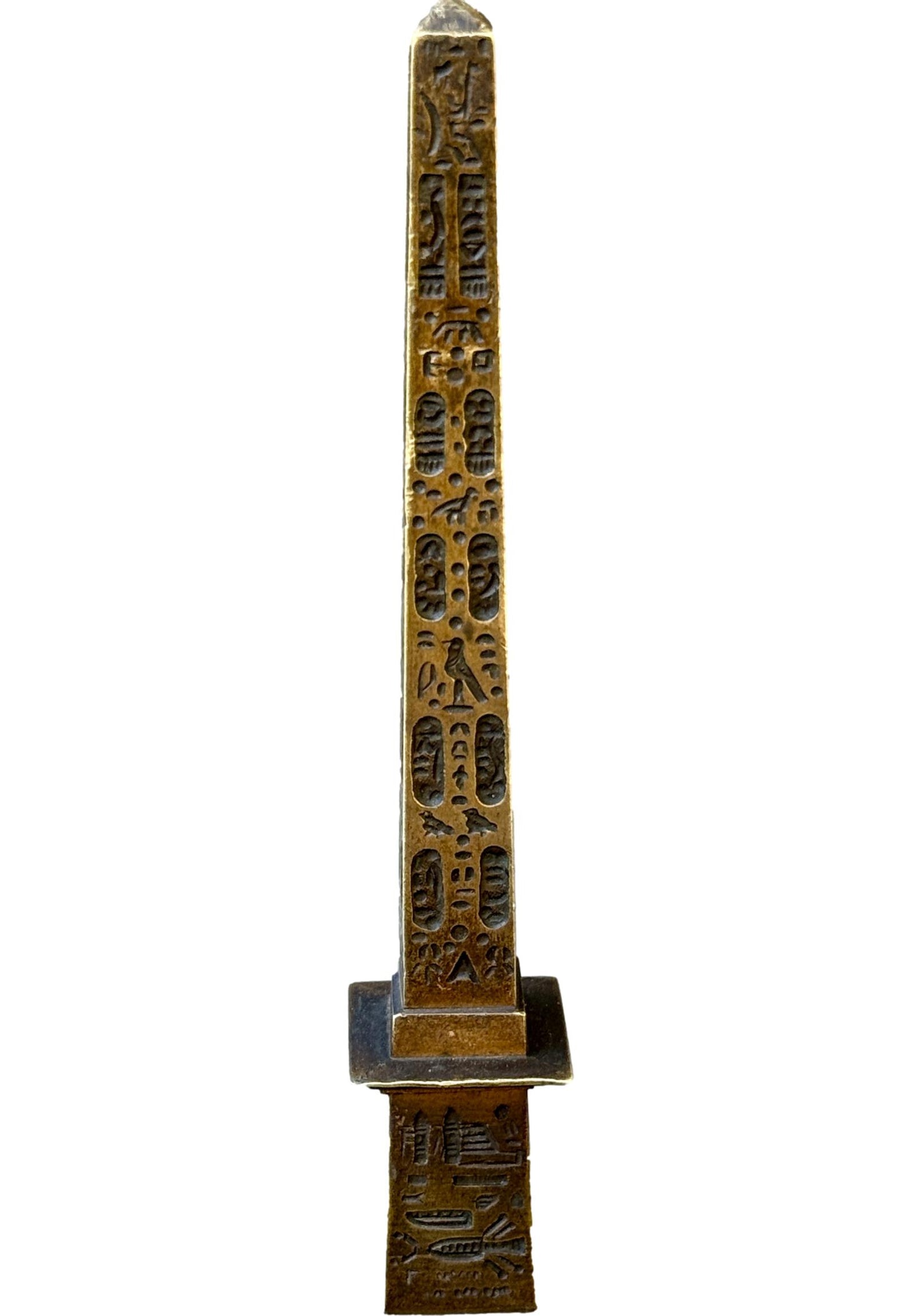 19th Century Bronze Louxor Obelisk - Paris