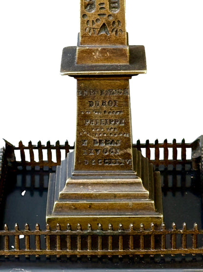 19th Century Bronze Louxor Obelisk - Paris