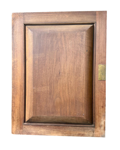 19th Century Carved Walnut Door Panel – French Grape Harvest Scene