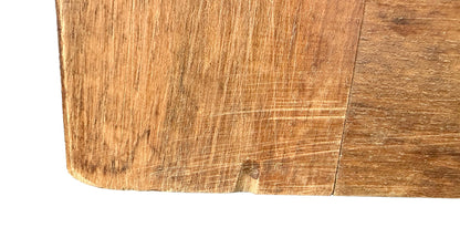 19th Century Carved Walnut Door Panel – French Grape Harvest Scene