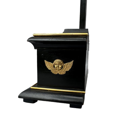 Antique Empire Crucifix 1810 | Gilt Bronze & Baptism Medallion