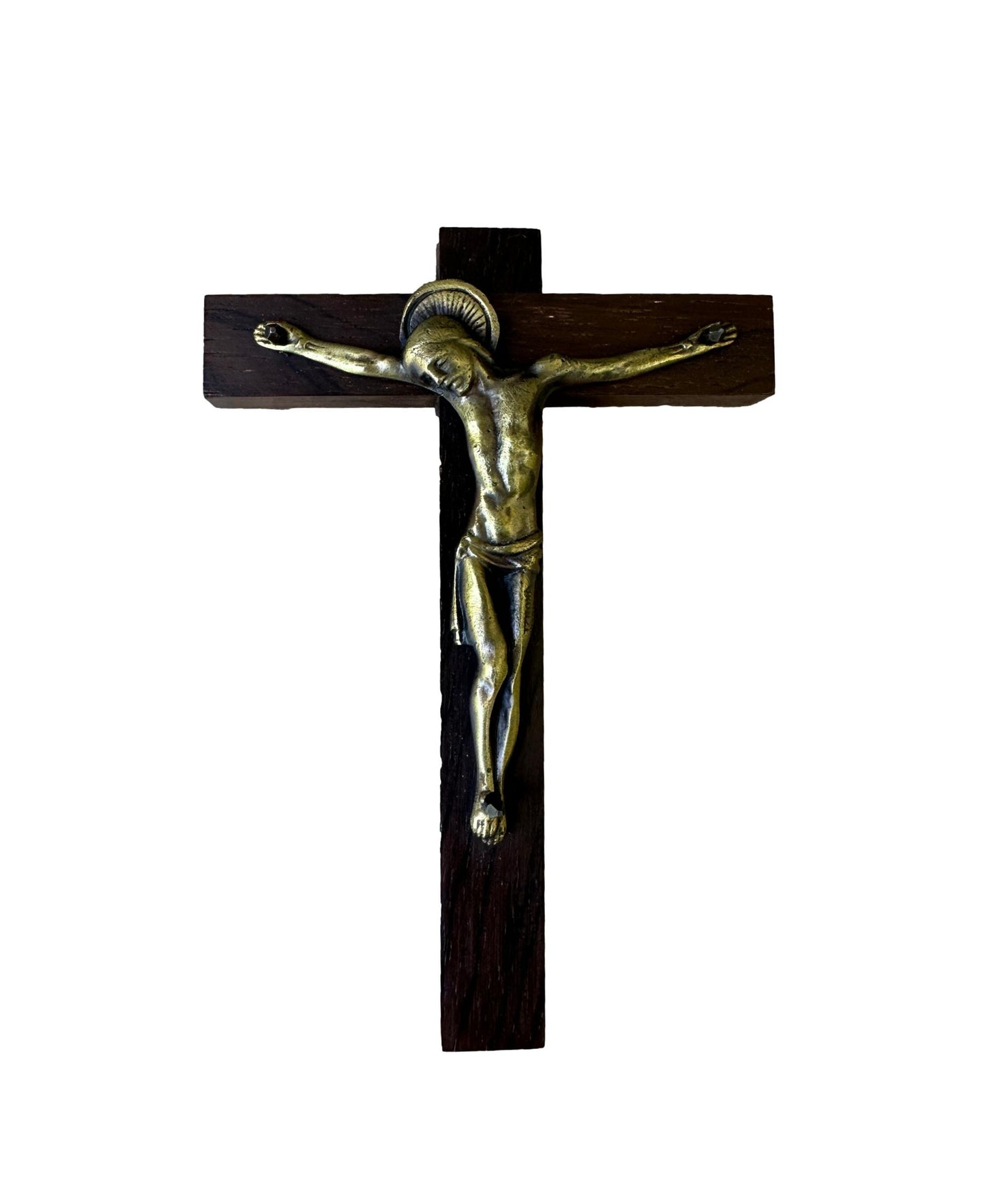 Hartmann Art Deco Cross | Rosewood & Bronze | 1930s