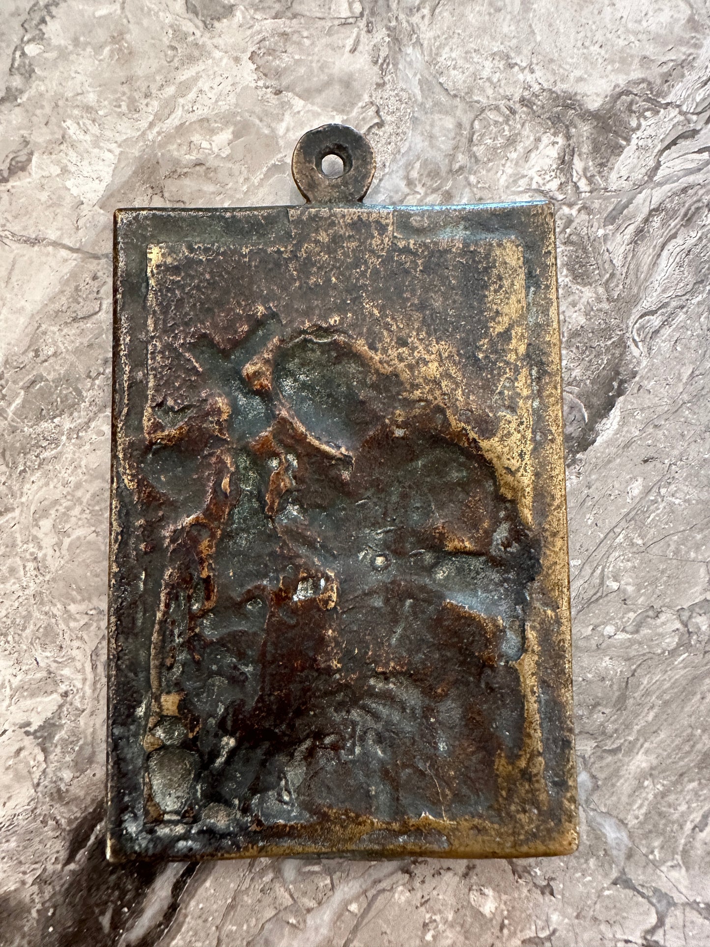 Saint Mary Magdalene Plaque Bronze