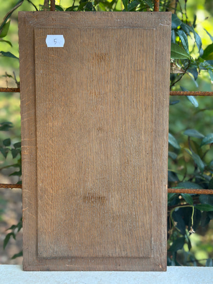 Antique Renaissance Wood Panel, 19thC Hand Carved Wall Art, Polychrome Medallion, Architectural Salvage Decor (Copie)