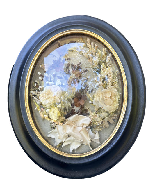 French Antique Napoleon 3 Wedding frame, 1880