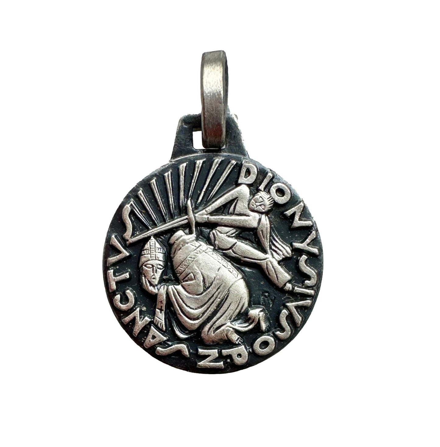 FERNAND PY Saint Denis Silver Metal Art Deco Medal