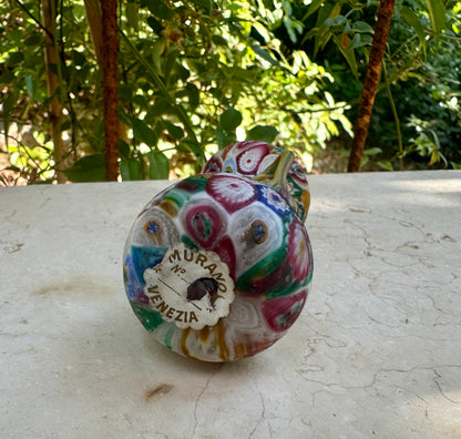 Vintage Murano Millefiori Vase – Hand Blown 1960s Art Glass