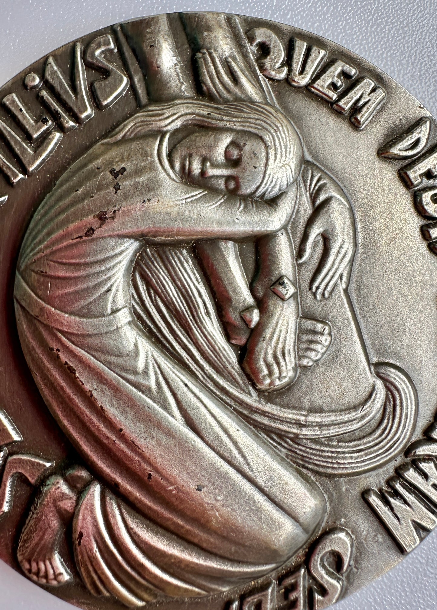 Religious Saint Mary Magdalene Bronze Medal