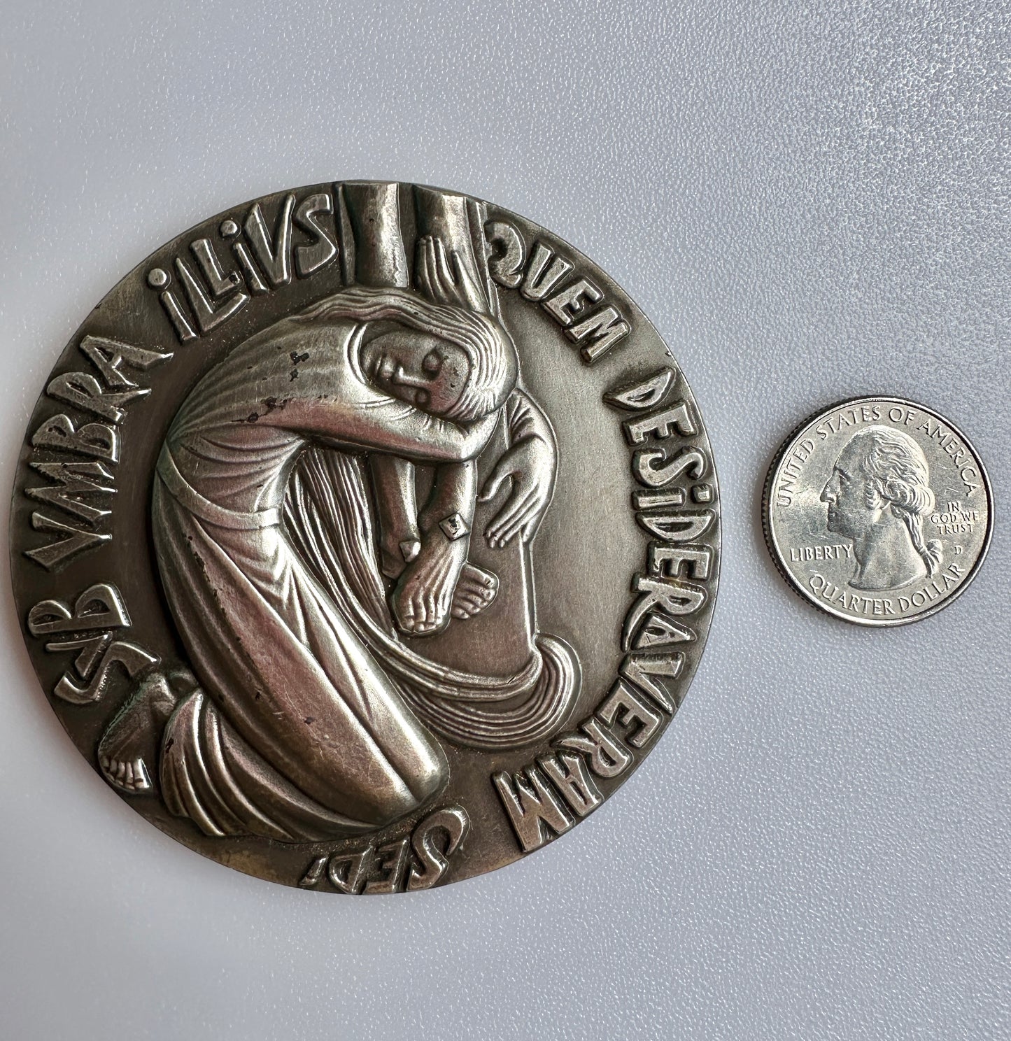 Religious Saint Mary Magdalene Bronze Medal