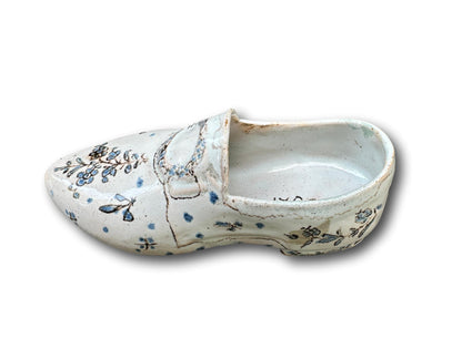 Antique Faience Shoes Pocket 1783