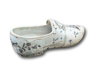 Antique Faience Shoes Pocket 1783