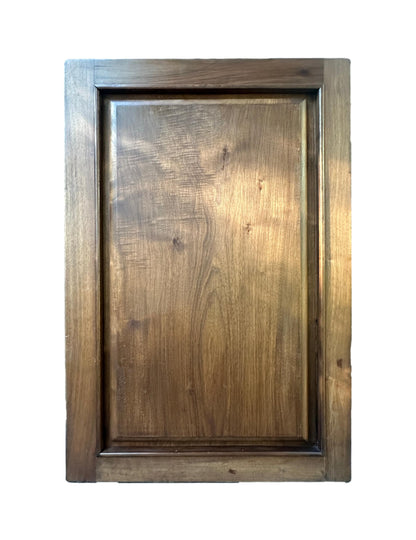 19th Century French Carved Walnut Door – Hunting Scene with Horse and Dogs