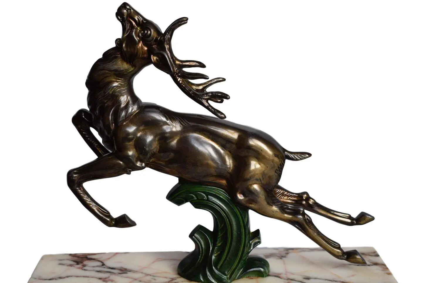 Art Deco Stag Statue