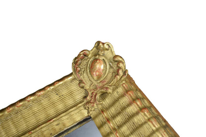 Mirror Gilded Stucco Wood Empire Period