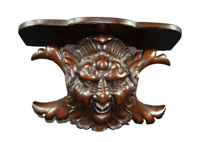 Gothic Wood Corbel Shelf