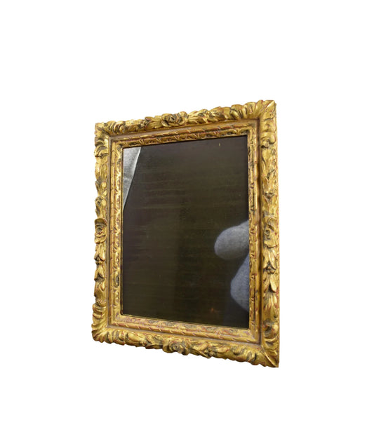 Mirror Gilded Wood Louis XIII Style