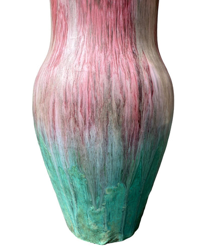1900's Paul Baudin Vase, Monaco Art pottery, French Ceramist