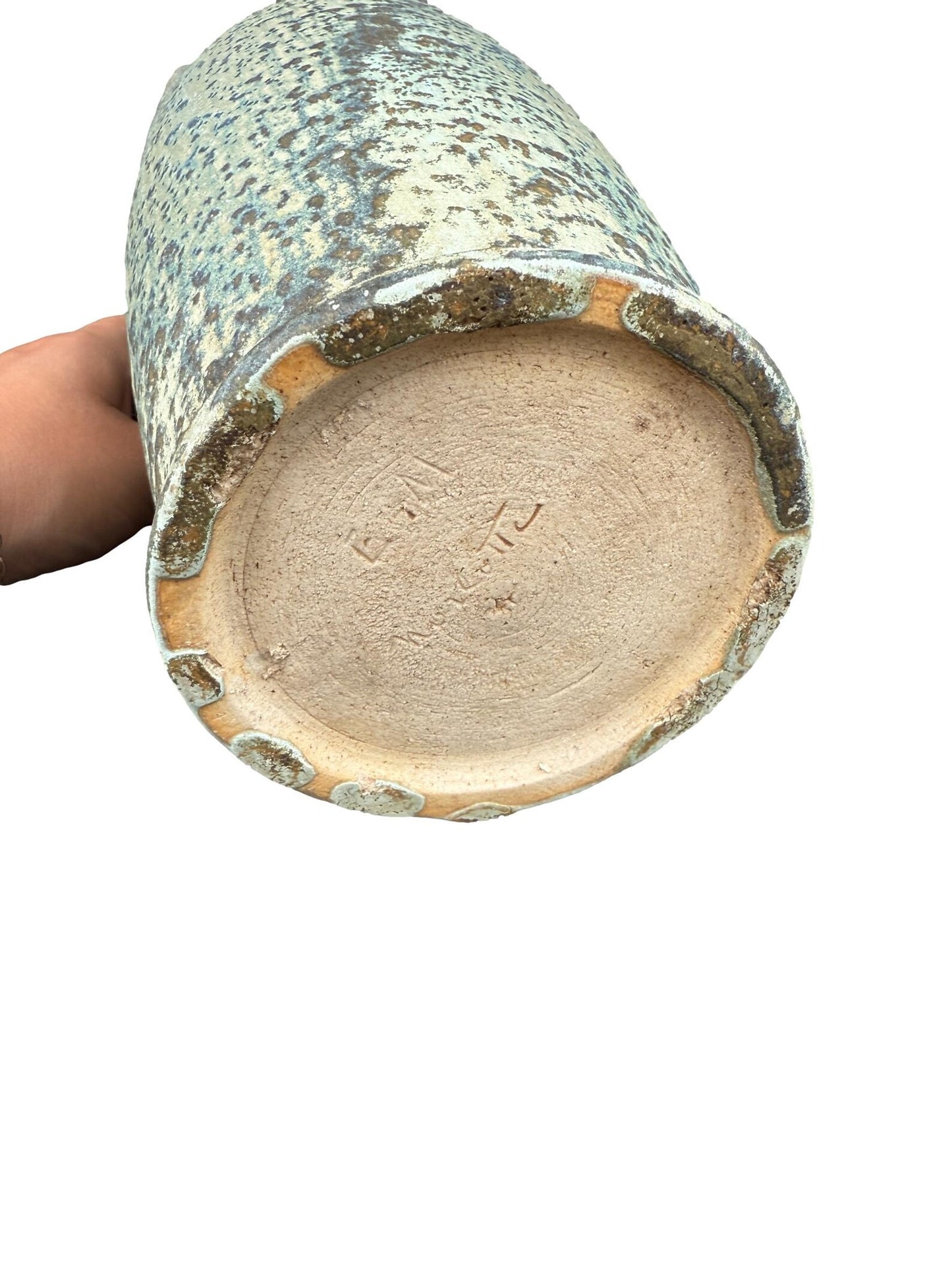 French Art Nouveau Stoneware Vase by Emile Mousseux Marlotte
